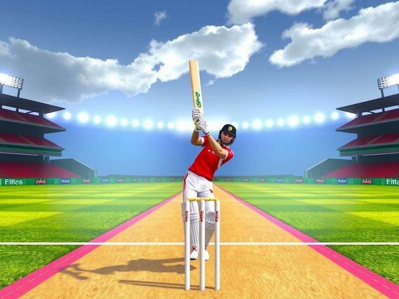 Elite VR Cricket Aces Gameplay Screenshot